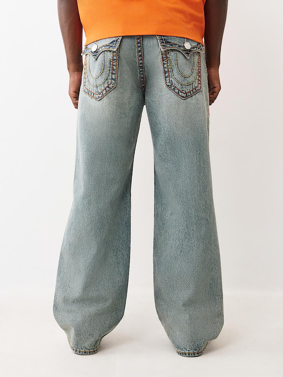 TRUE RELIGION - VINNY SUPER T ULTRA BAGGY JEAN 34”