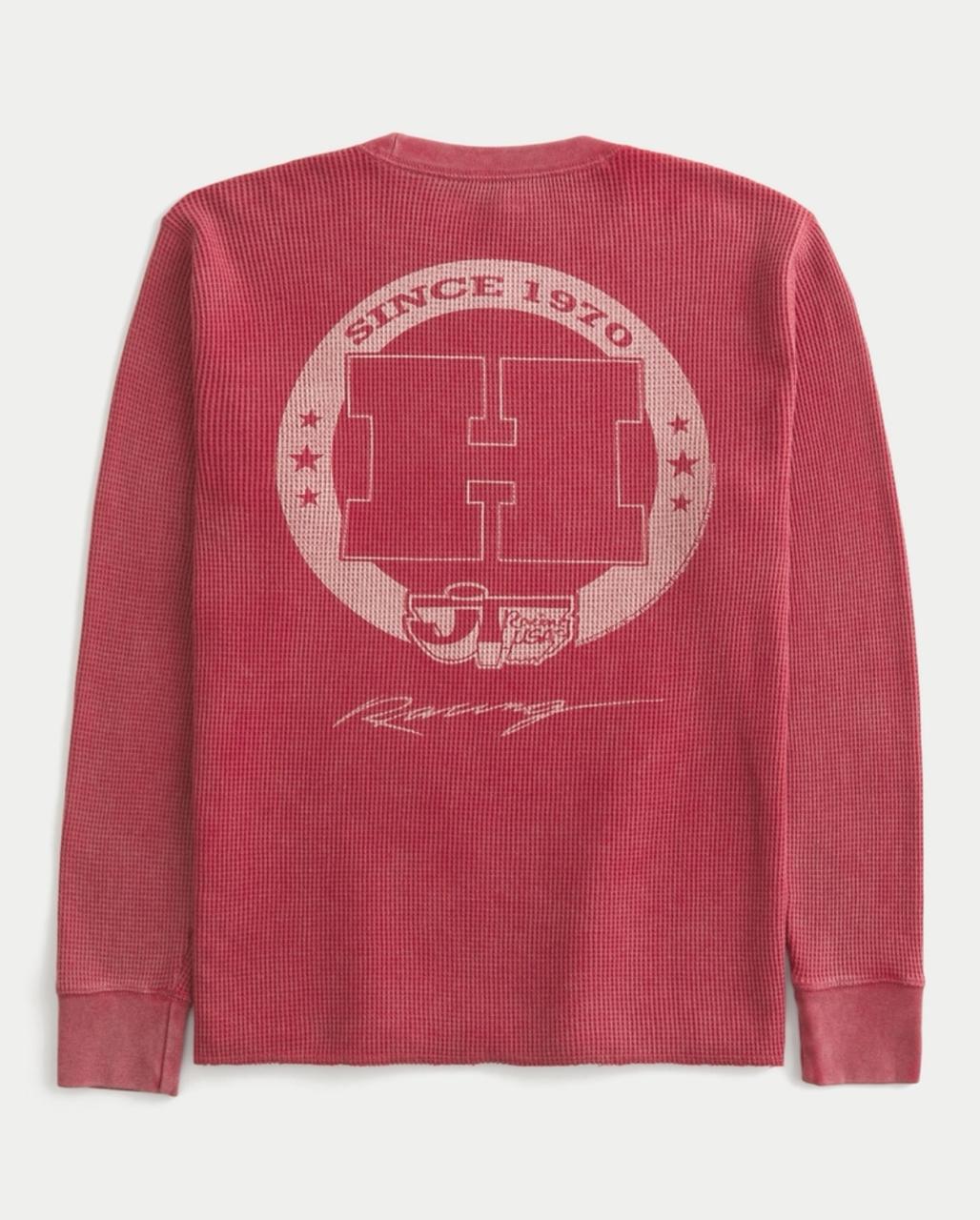 Hollister - Thermal Long-Sleeve Honda JT Racing USA Graphic Tee