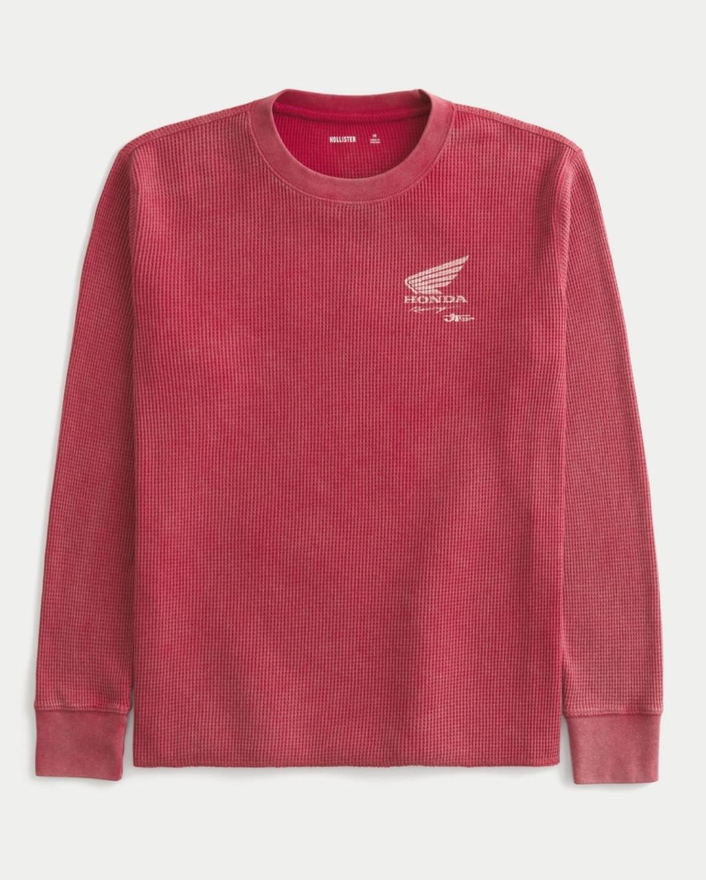 Hollister - Thermal Long-Sleeve Honda JT Racing USA Graphic Tee