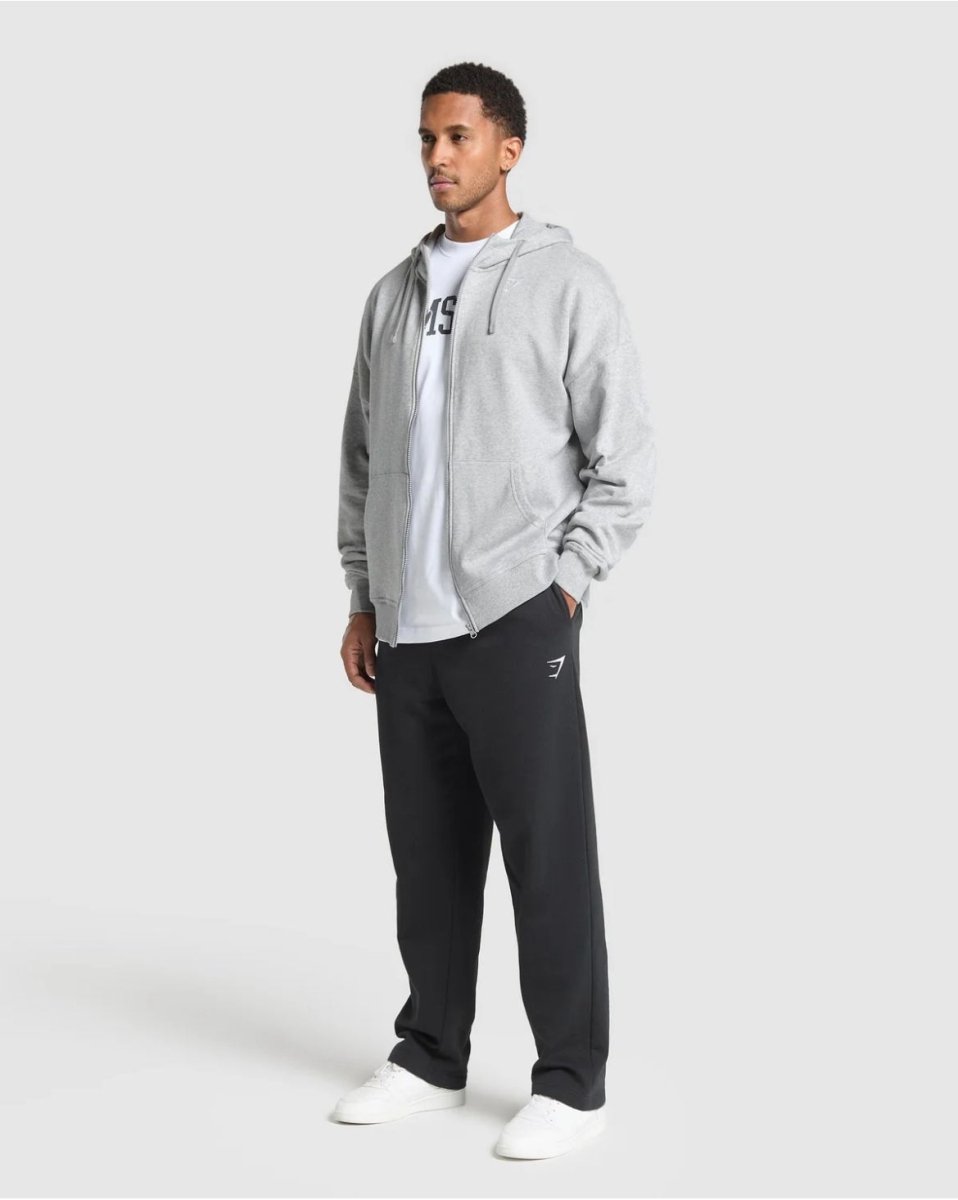 GymShark - Crest Oversized Zip Up Hoodie - Brandatak Store