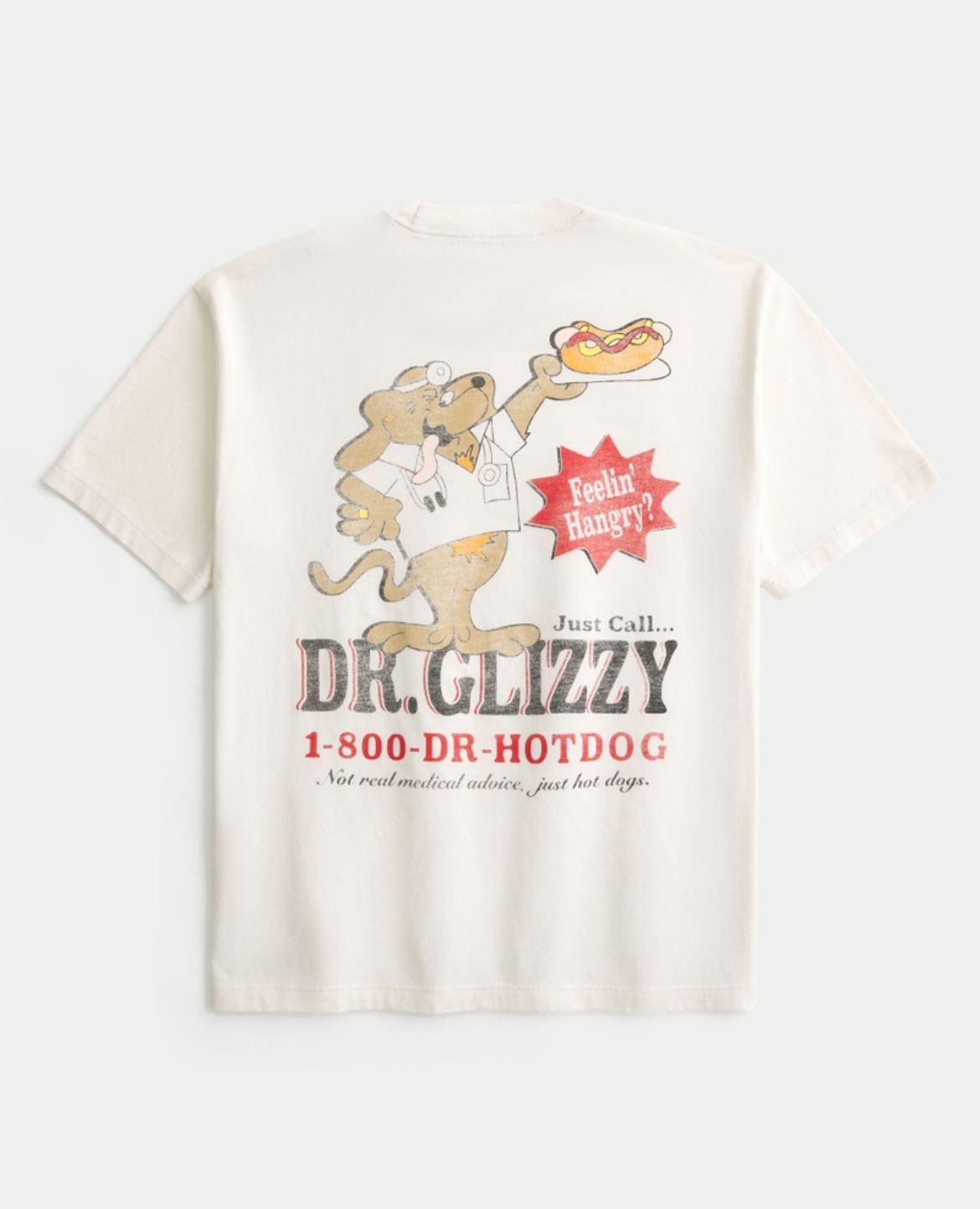 Hollister - Boxy Captain Chomps Graphic Tee