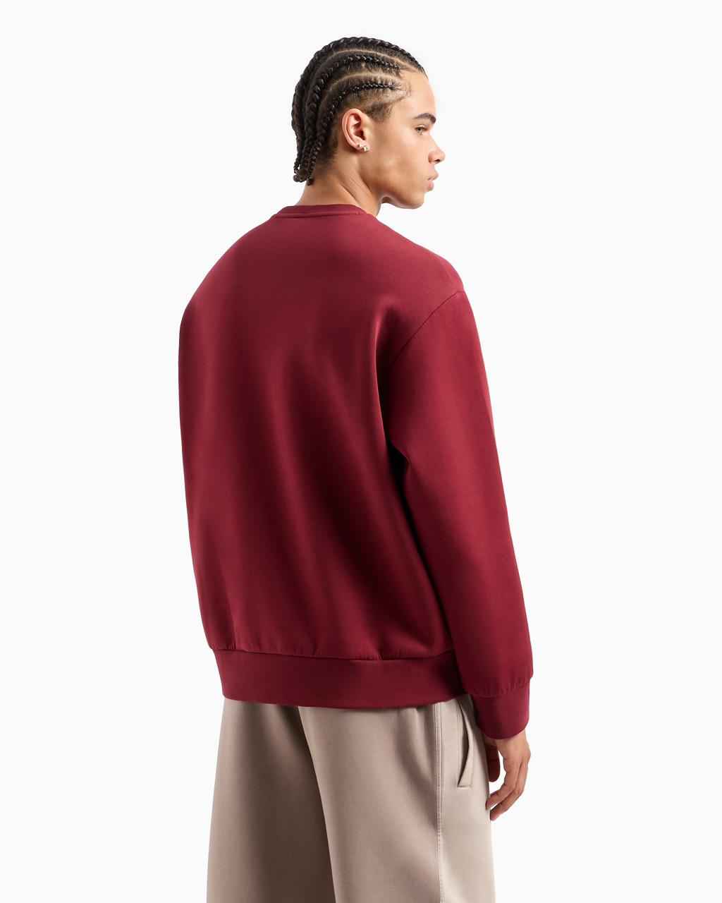 Armani Exchange - Armani Classics Regular Fit Cabernet Sweatshirt IMMEDIATE