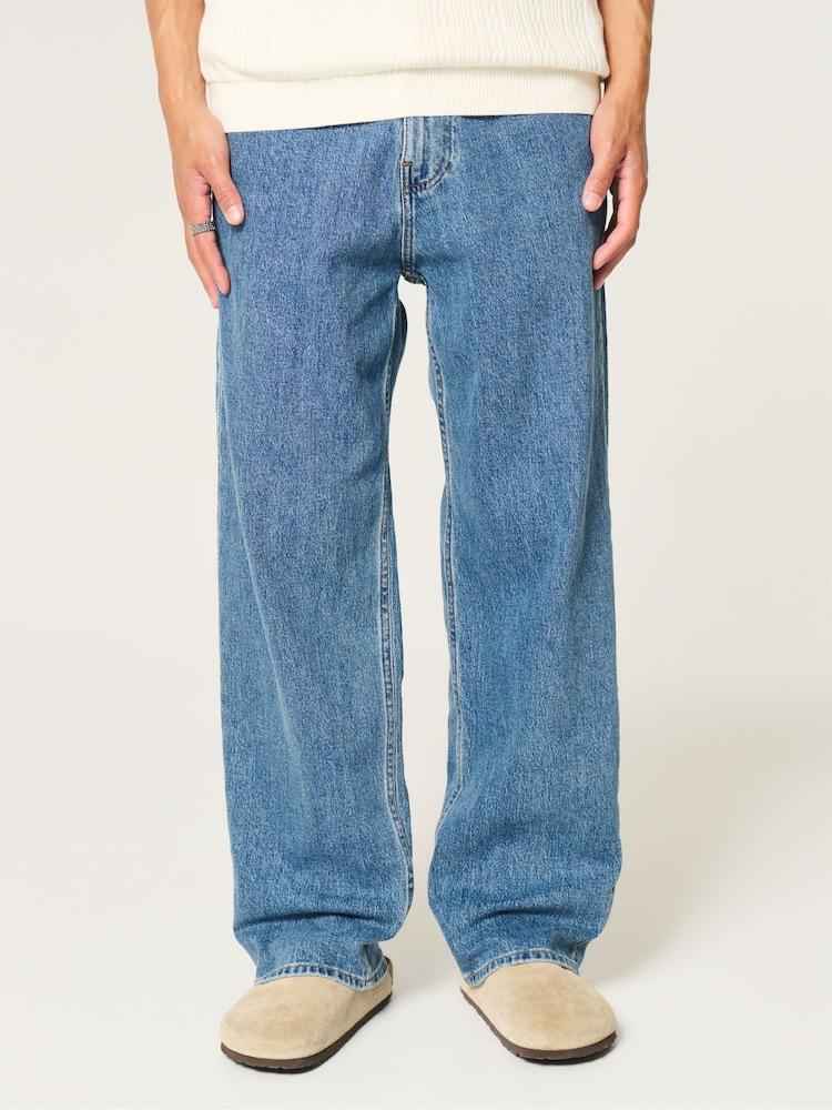 Hollister - Blue Baggy Jeans IMMEDIATE