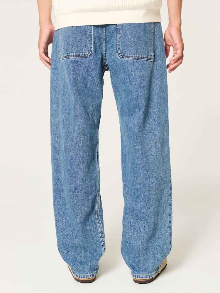 Hollister - Blue Baggy Jeans IMMEDIATE