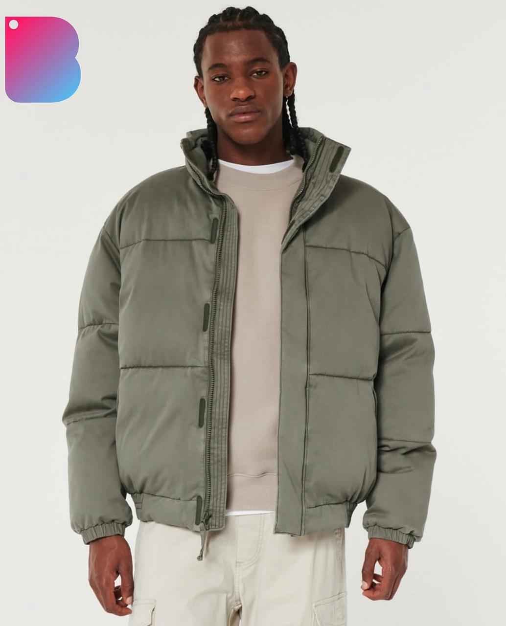 Hollister - Heavyweight Mock-Neck Jacket IMMEDIATE