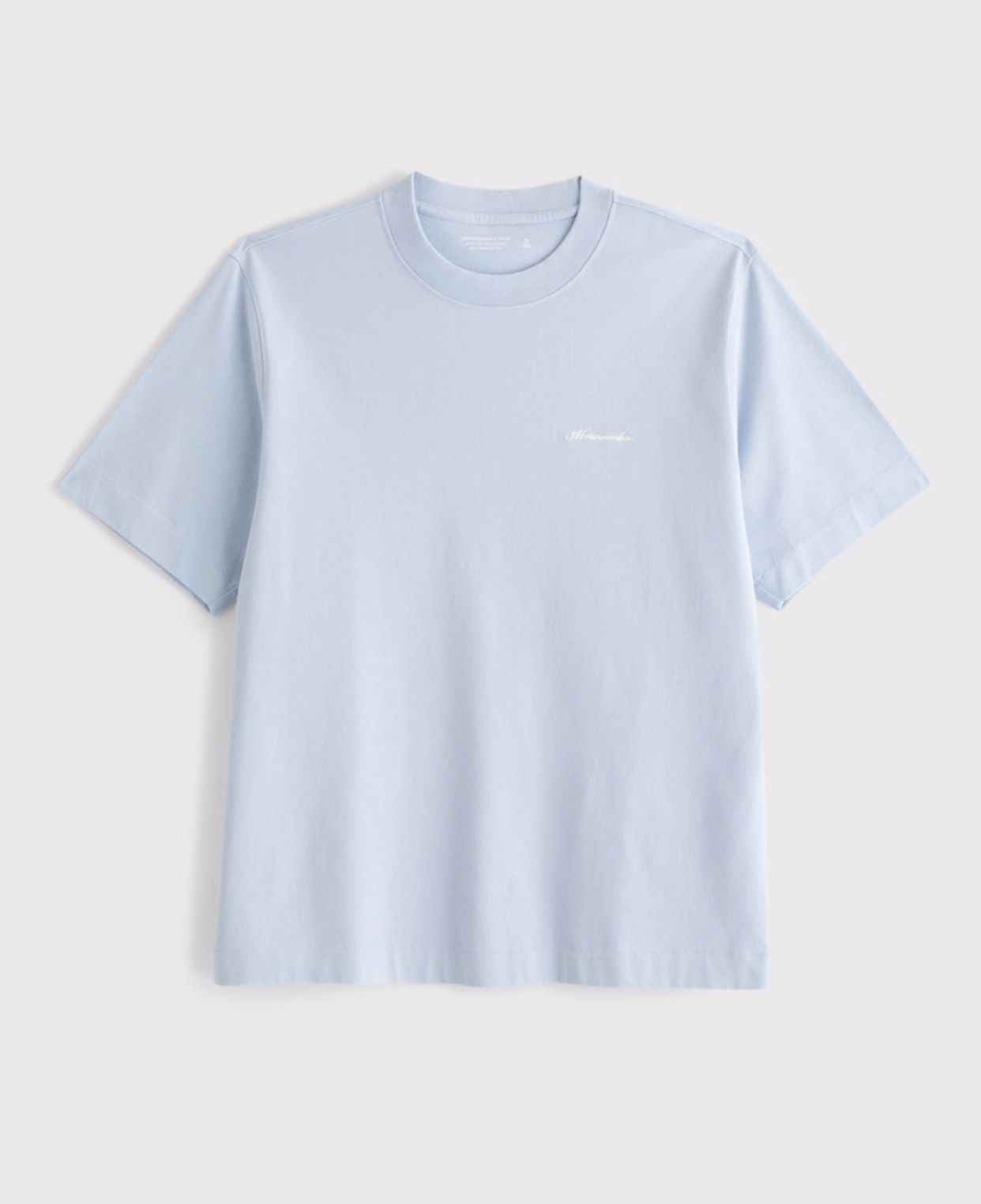 Abercrombie Fitch - Premium Heavyweight Micro-Logo Tee