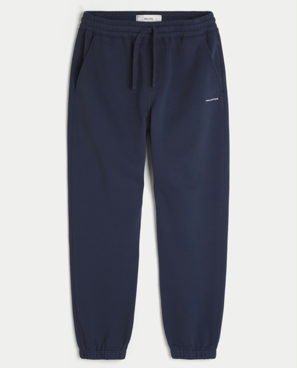 Hollister - Relaxed Cinch Fleece Logo Joggers