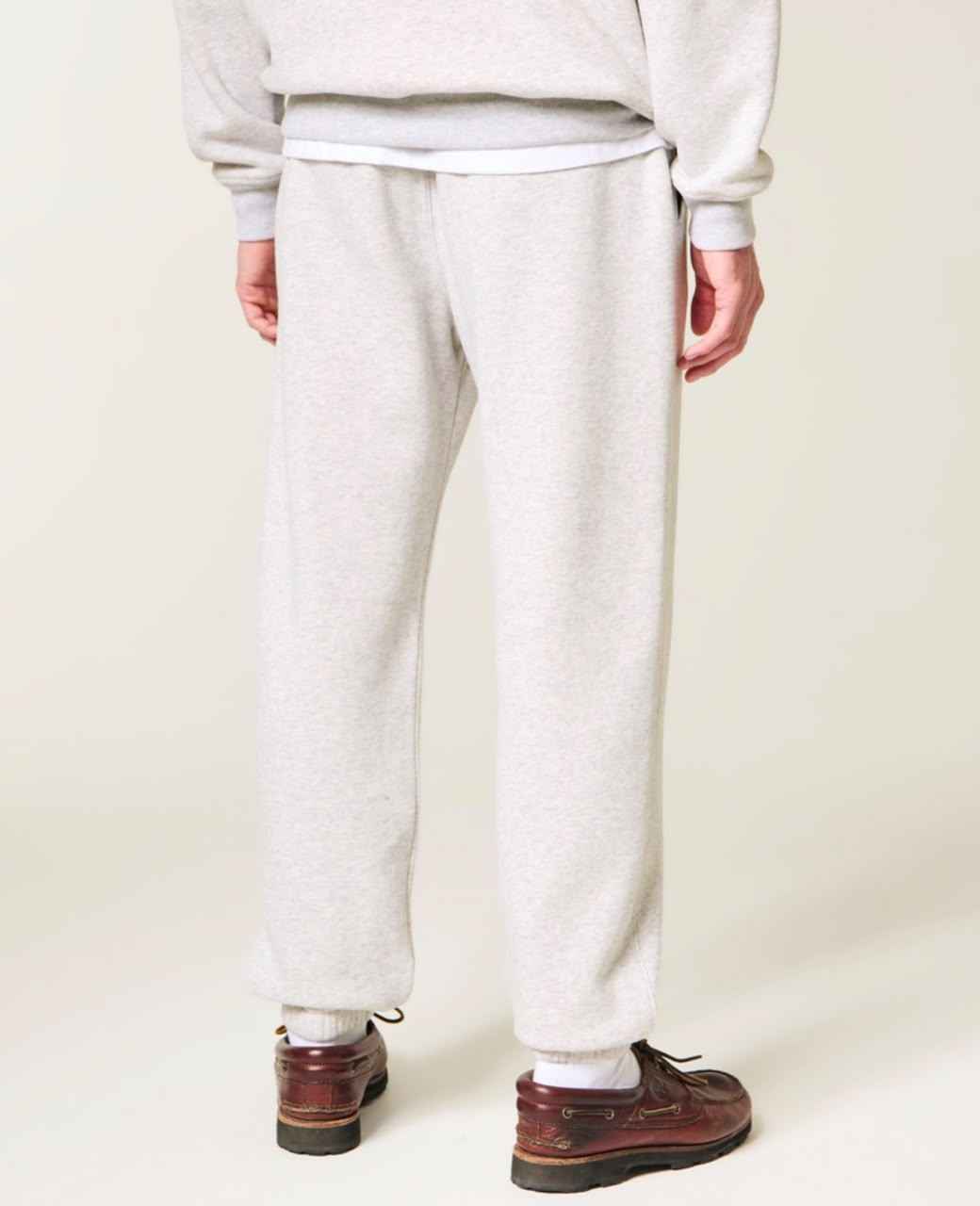 Hollister - Relaxed Cinch Fleece Logo Joggers