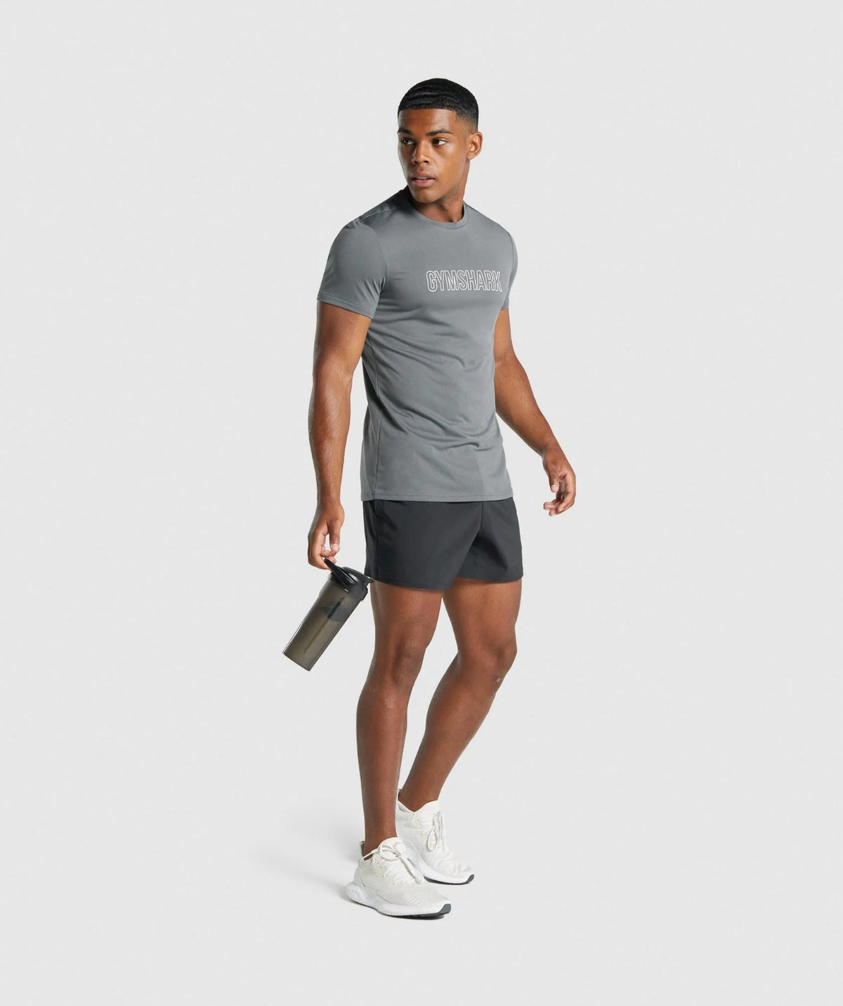 Gymshark - Shaker Bottle Black IMMEDIATE
