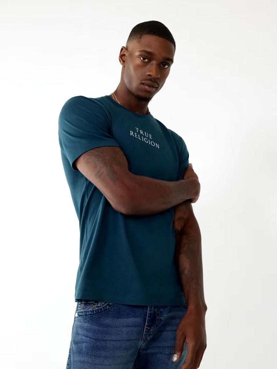 True religion - Green T-shirt IMMEDIATE - Brandatak Store