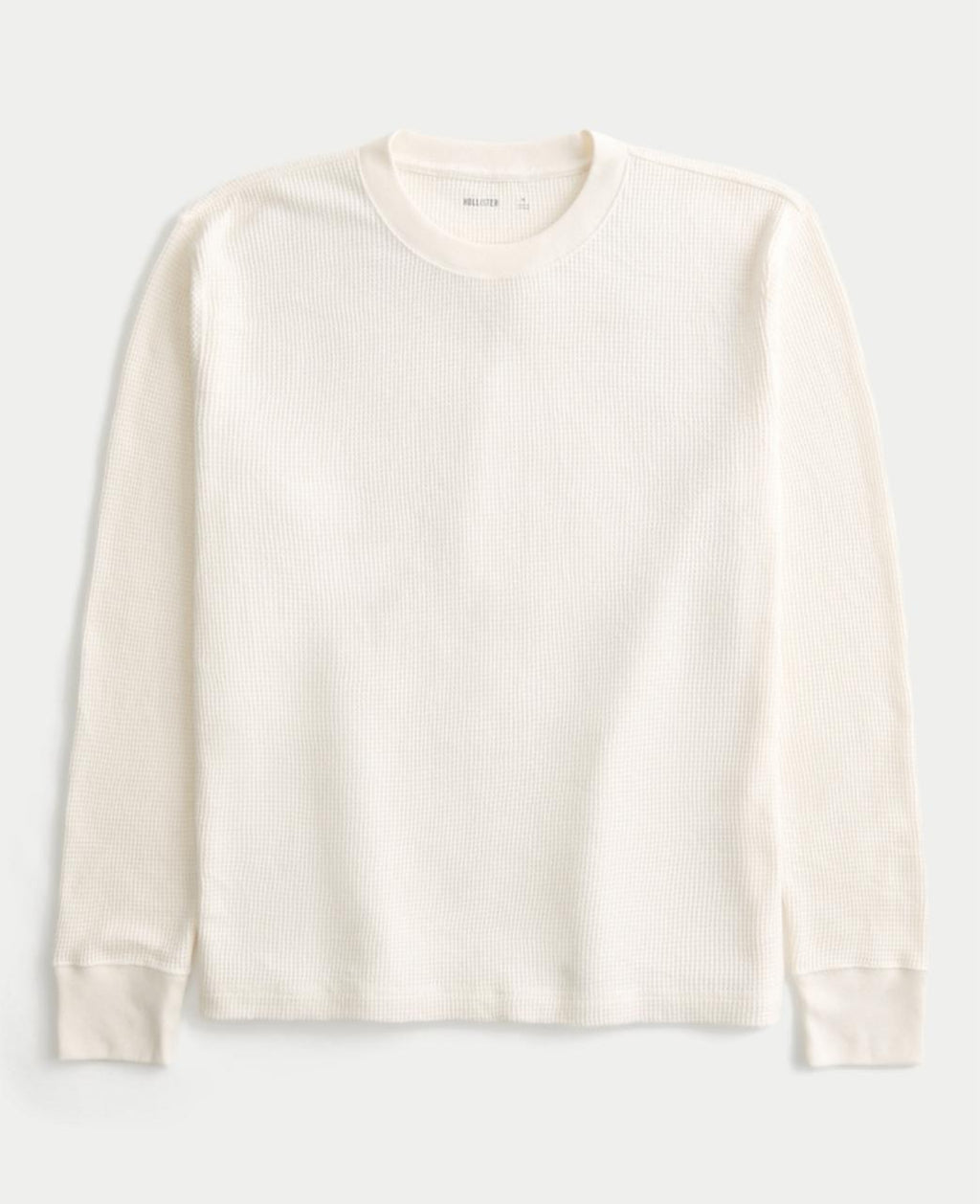 Hollister - Relaxed Thermal Long-Sleeve Crew Shirt