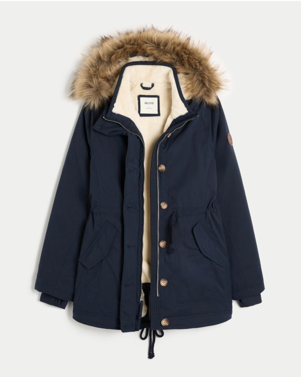 Hollister - Faux Fur-Lined Parka