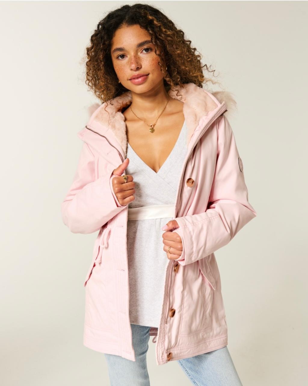 Hollister - Faux Fur-Lined Parka