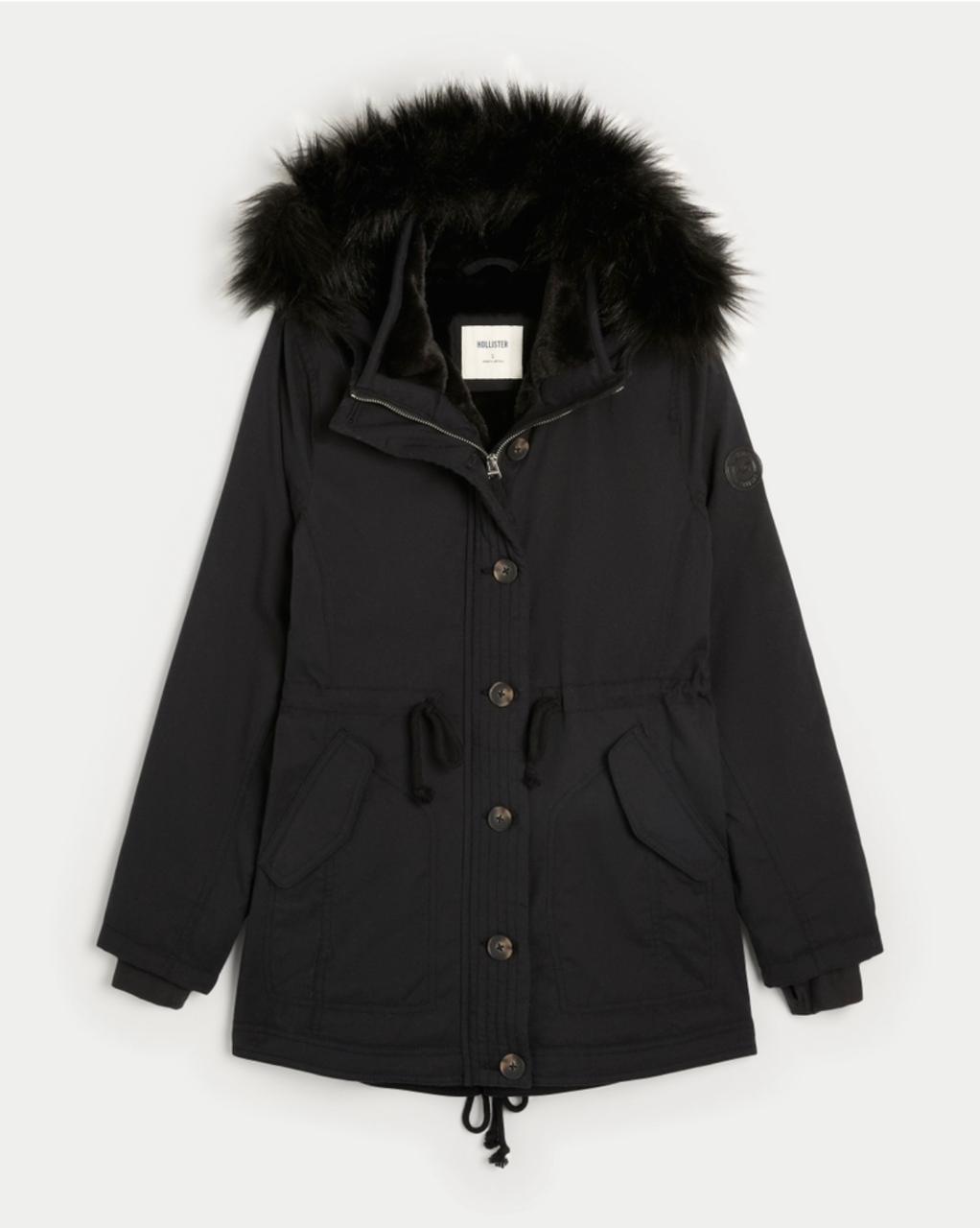 Hollister - Faux Fur-Lined Parka