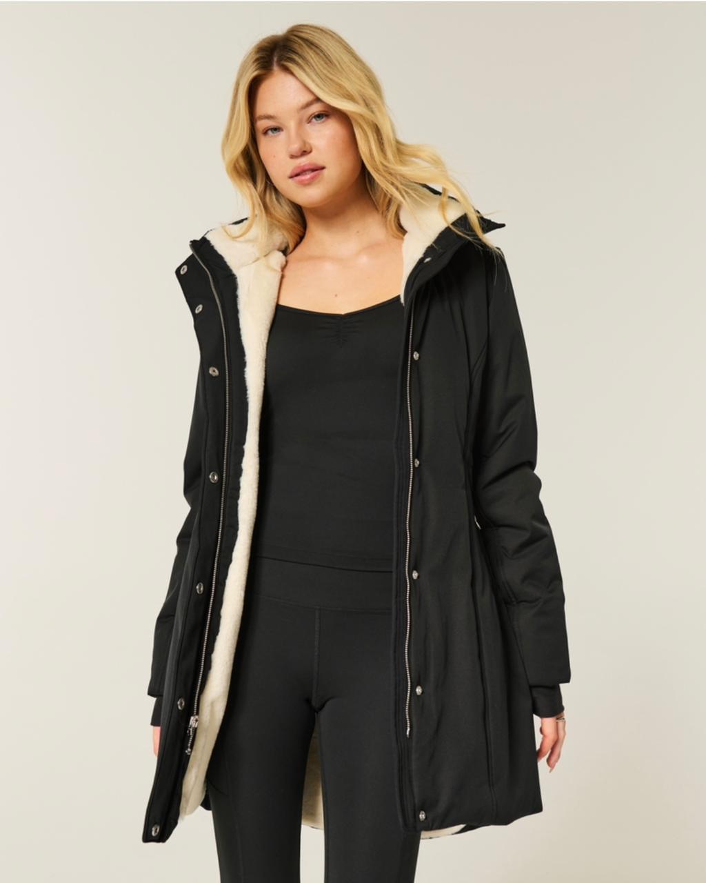 Hollister - Faux Fur-Lined Parka