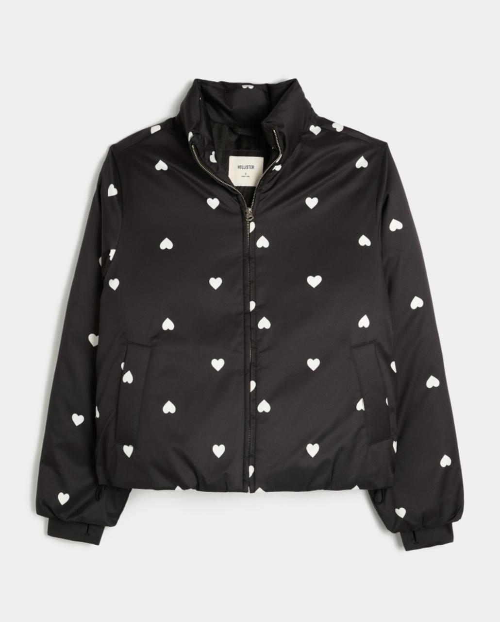 Hollister- Zip-Up Puffer Jacket