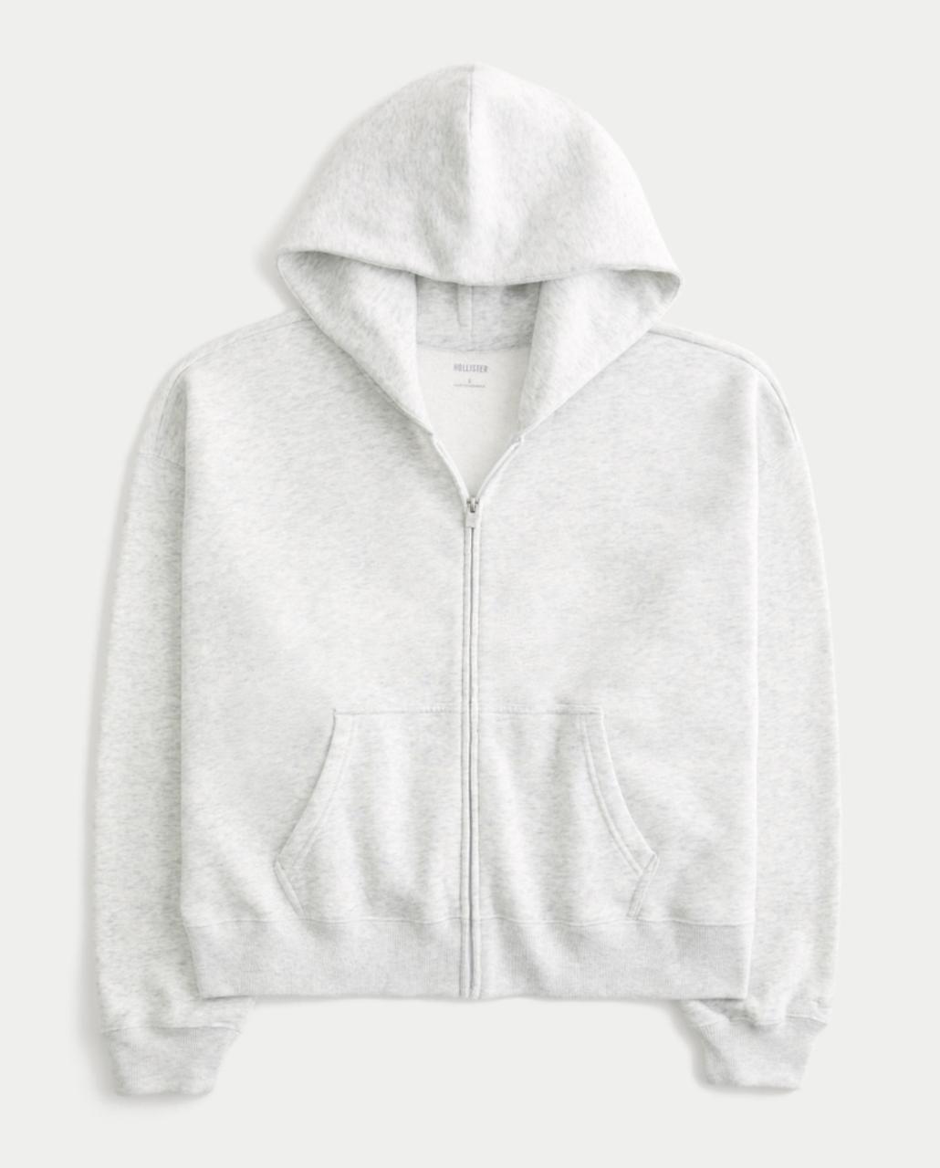 Hollister - Oversized Zip-Up Hoodie