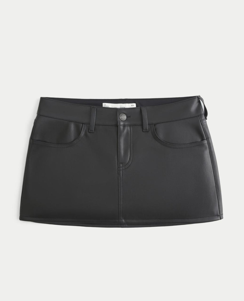 Hollister - Vegan Leather Mini Skort