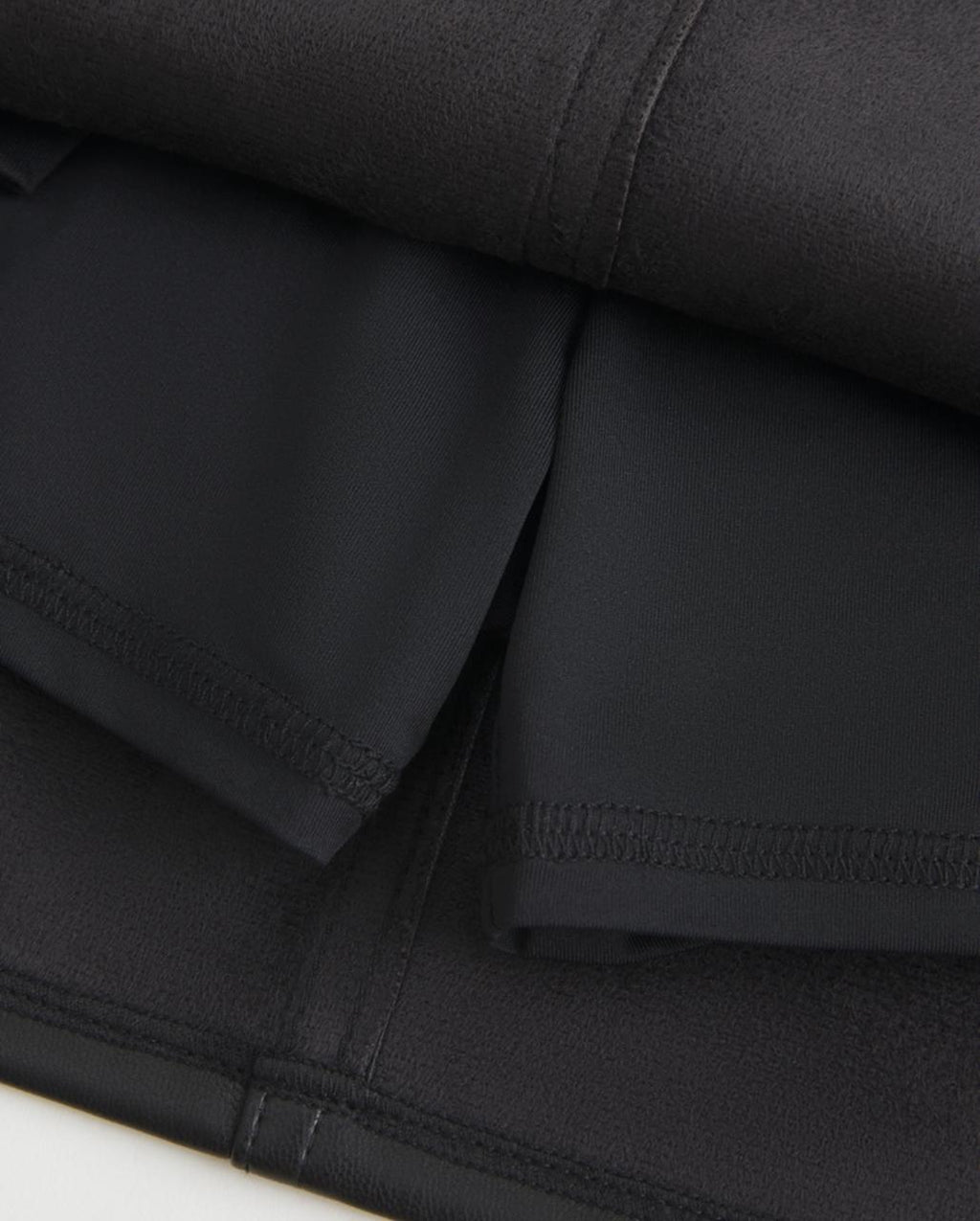 Hollister - Vegan Leather Mini Skort