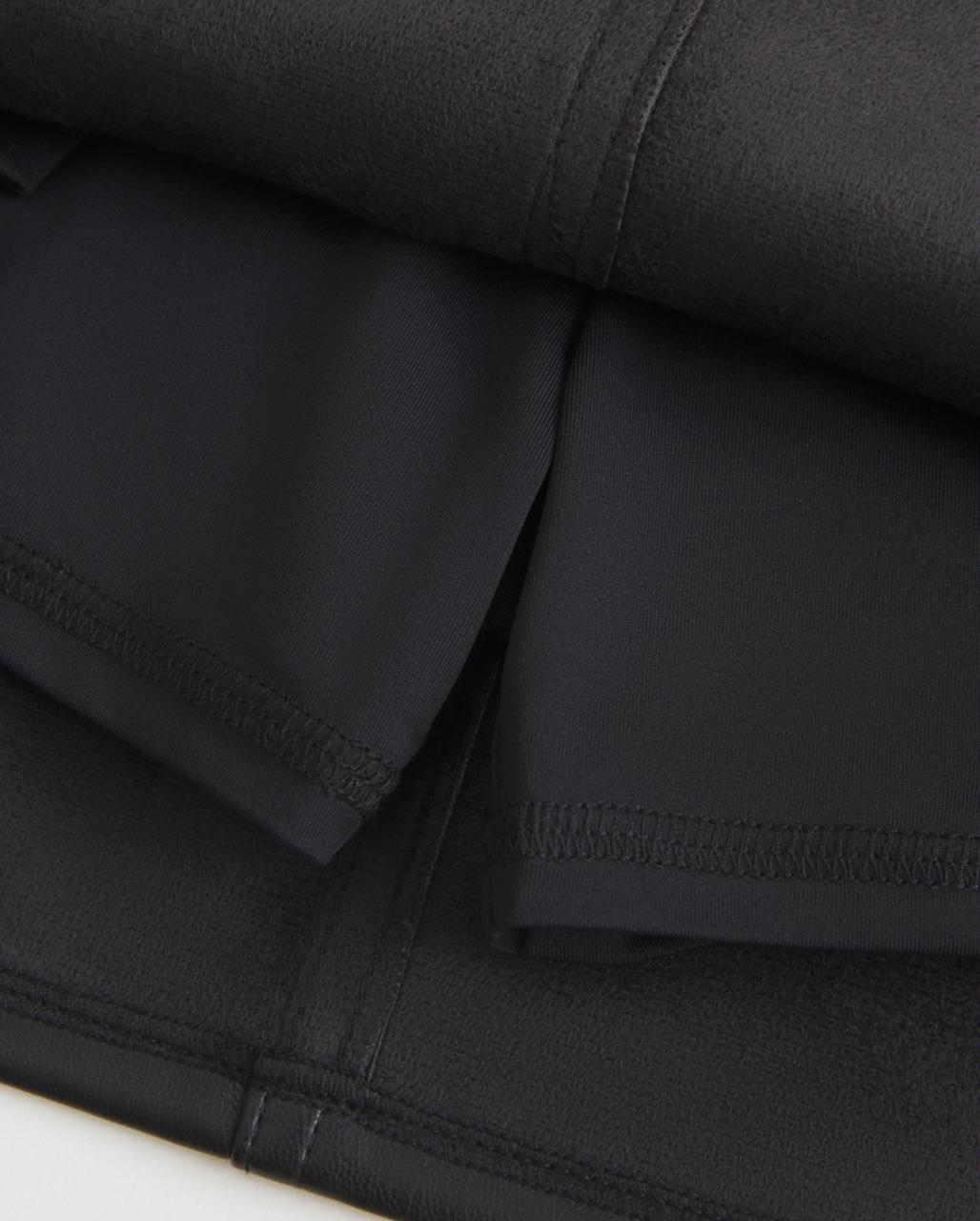 Hollister - Vegan Leather Mini Skort