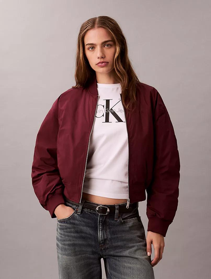 Calvin Klein - Logo Graphic Padded Bomber Jacket