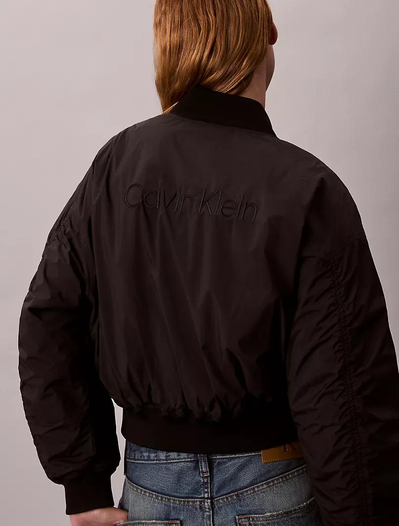 Calvin Klein - Logo Graphic Padded Bomber Jacket