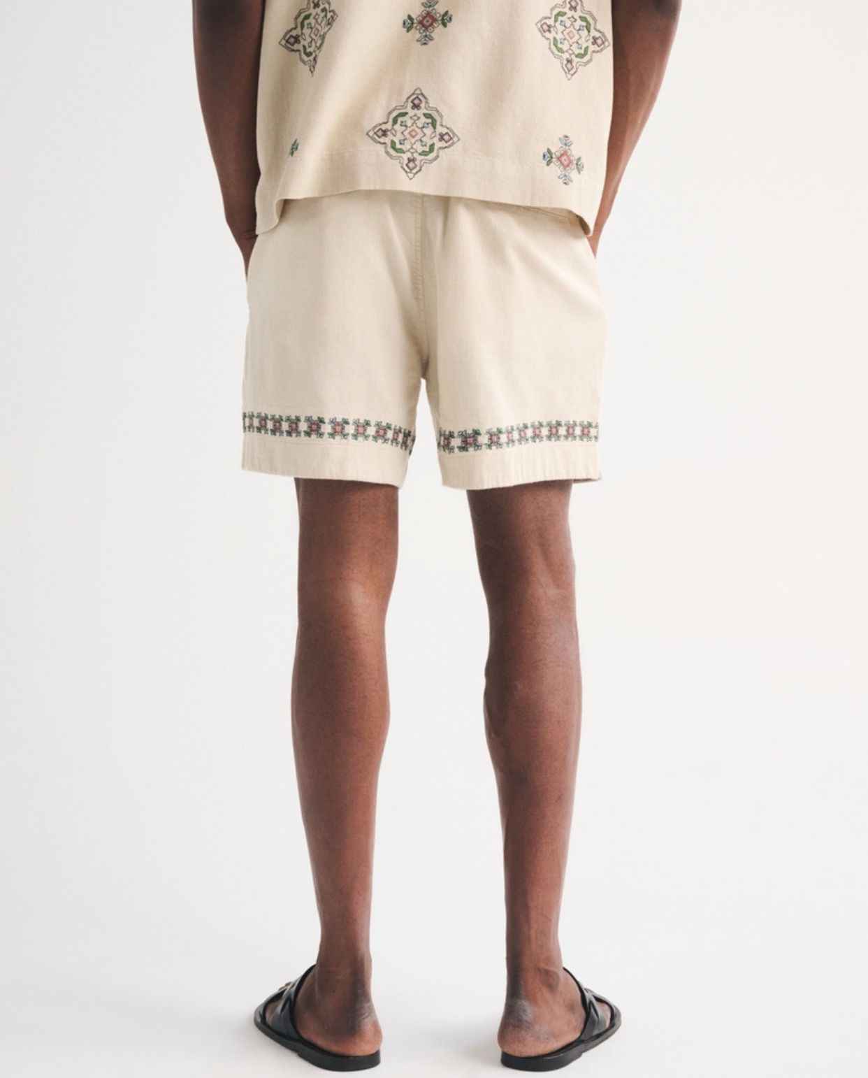 Abercrombie & Fitch - Linen-Blend Pull-On Short