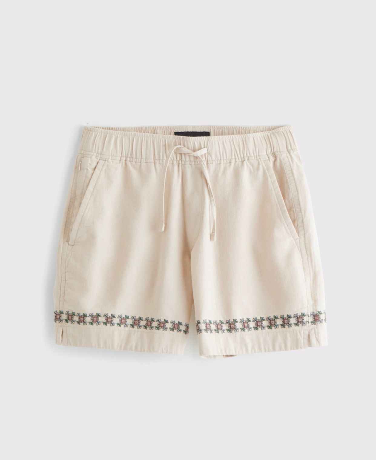 Abercrombie & Fitch - Linen-Blend Pull-On Short
