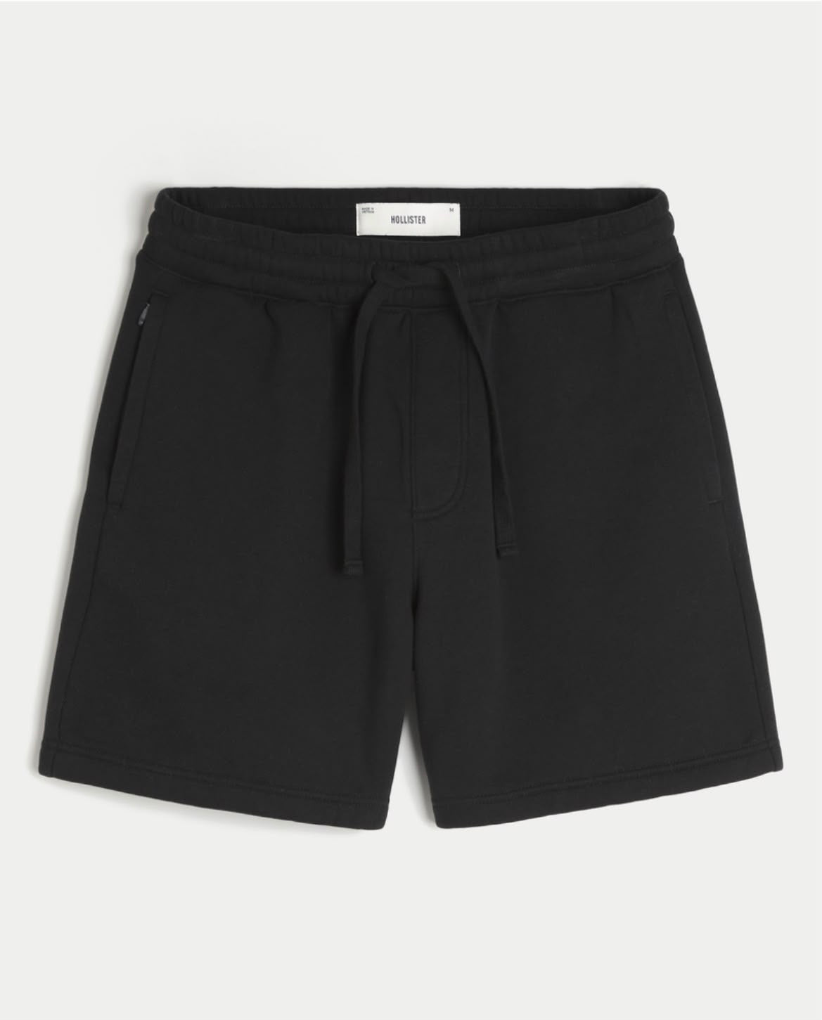 Hollister - Above-the-Knee Logo Graphic Baggy Fleece Shorts IMMEDIATE