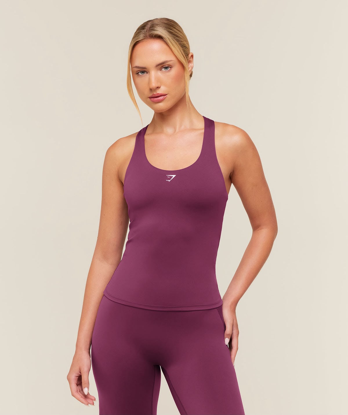 GYMSHARK - Everyday Racer Back Tank with Shelf