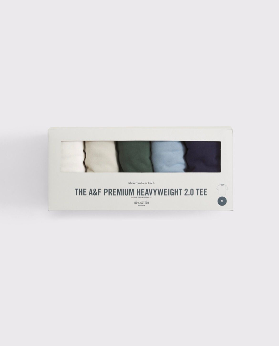 Abercrombie & Fitch - 5-Pack Premium Heavyweight 2.0 Tees