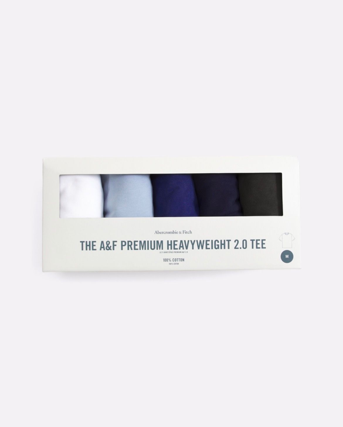 Abercrombie & Fitch - 5-Pack Premium Heavyweight 2.0 Tees