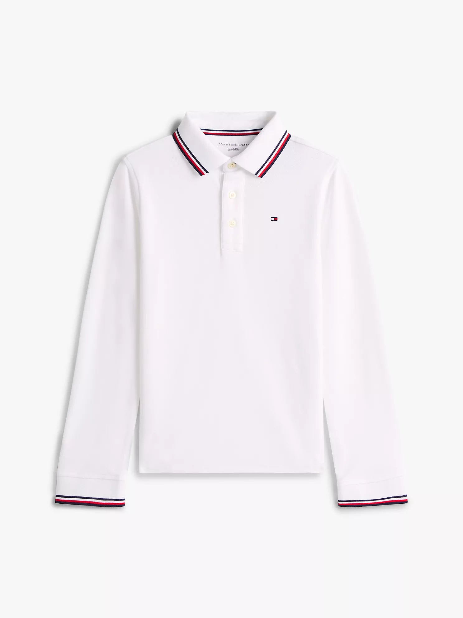 Tommy Hilfiger - Kids' Long-Sleeve Tommy Wicking Polo