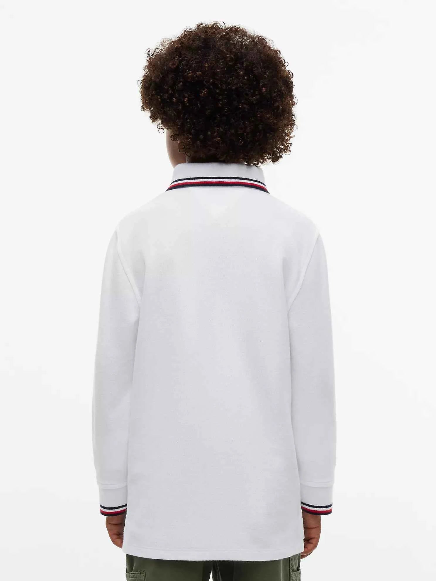 Tommy Hilfiger - Kids' Long-Sleeve Tommy Wicking Polo