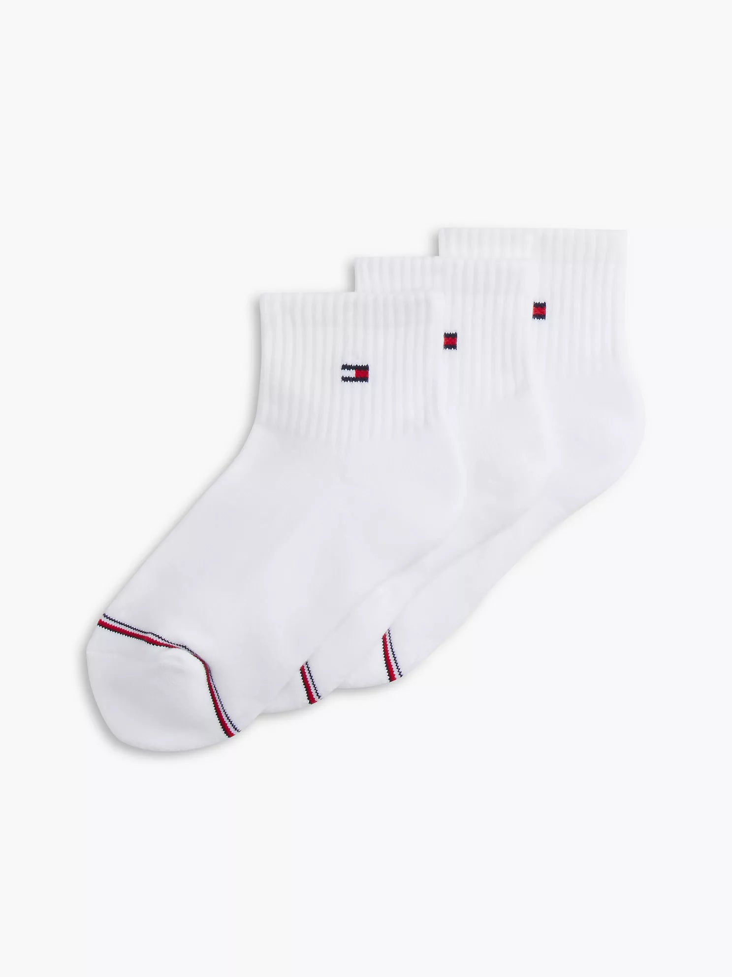 Tommy Hilfiger - Kids' Quarter-Top Athletic Sock 3-Pack