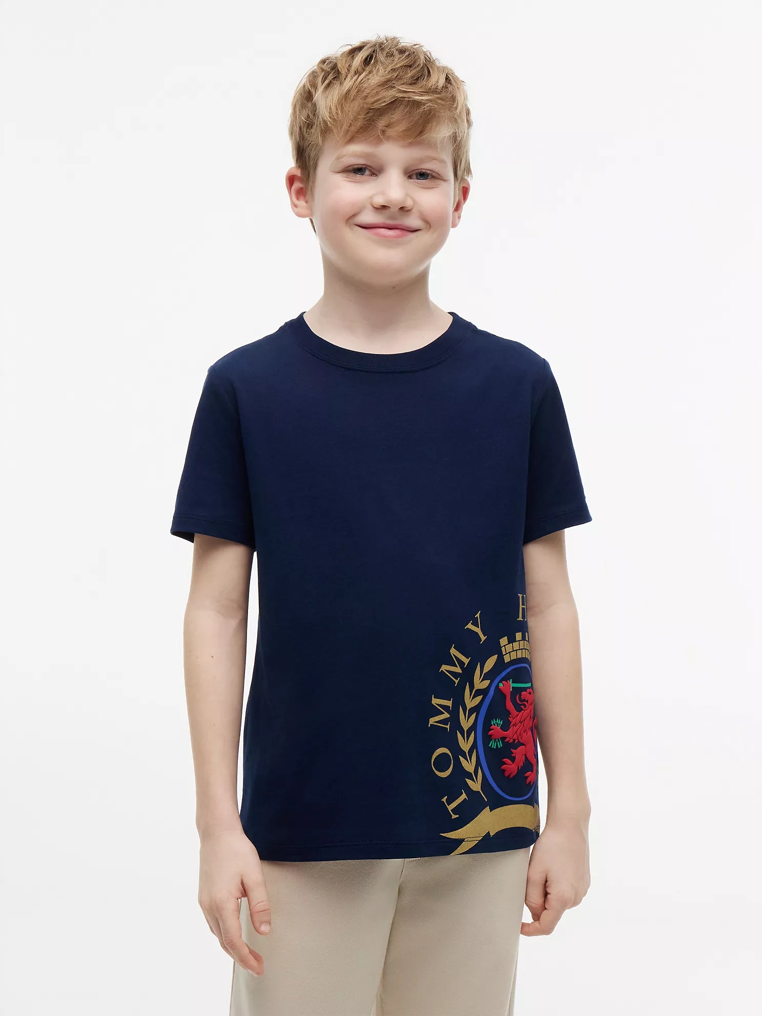 Tommy Hilfiger - Kids' Crest Logo T-Shirt