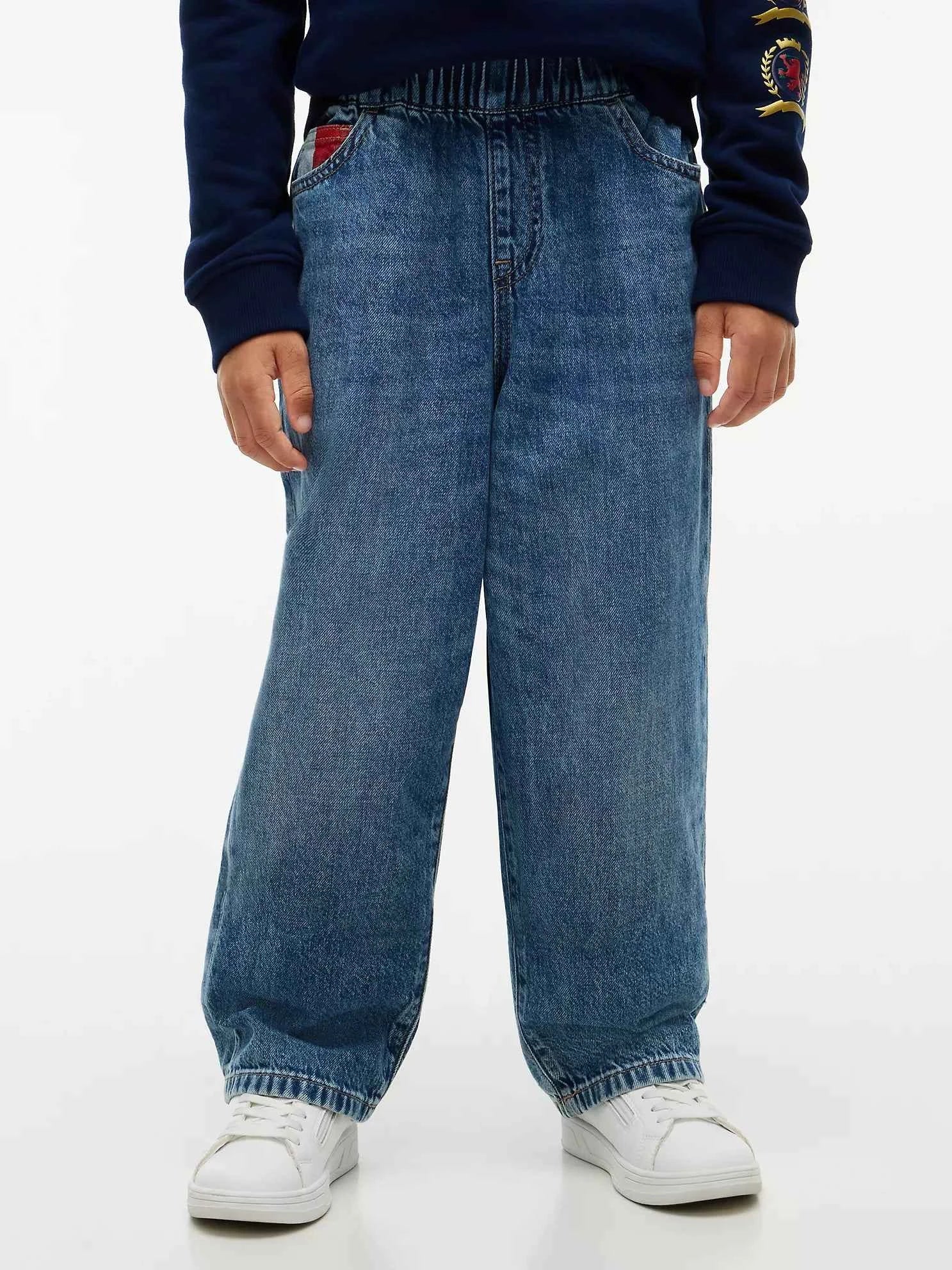 Tommy Hilfiger - Kids' Relaxed Pull-On Jean