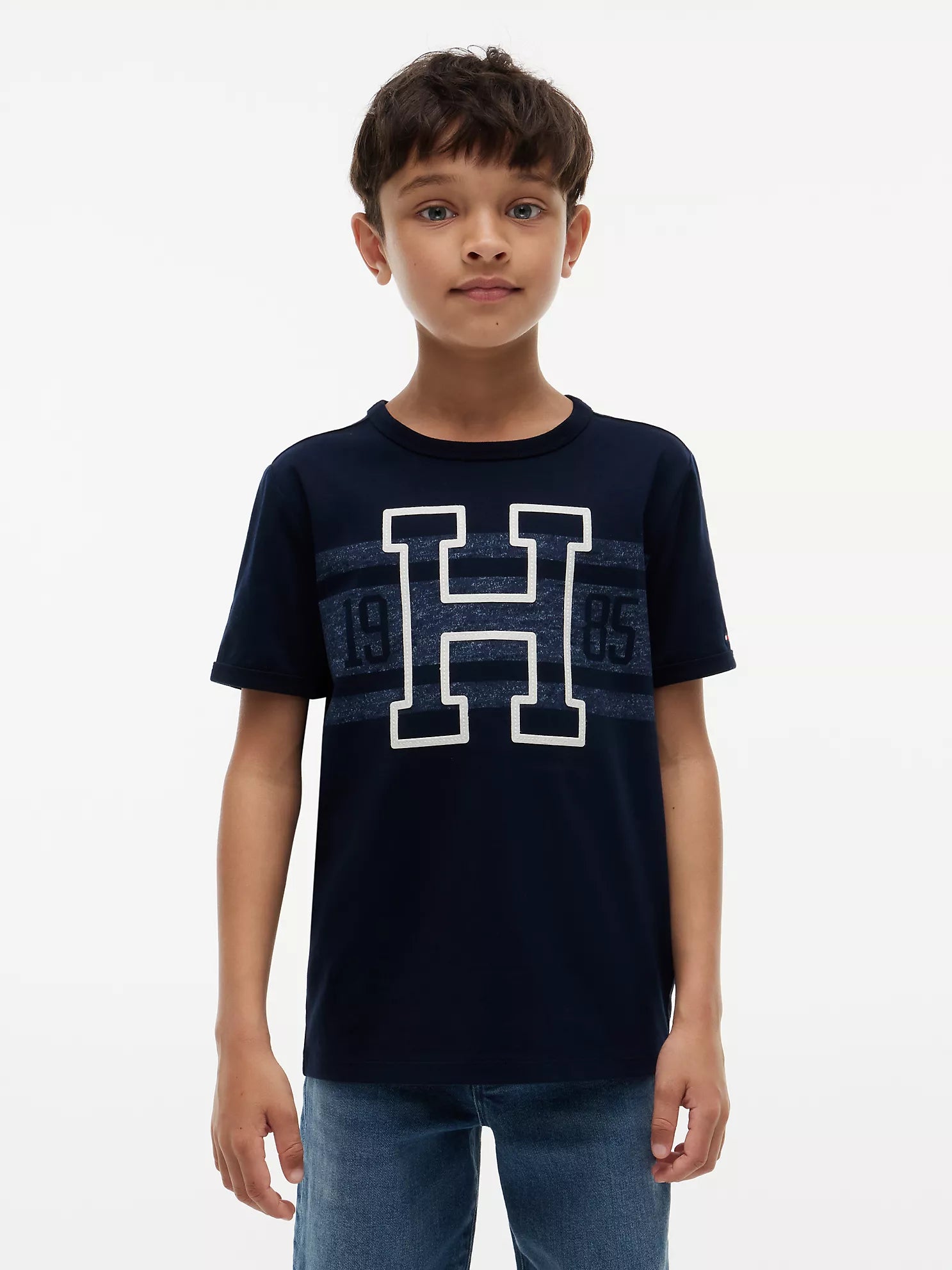 Tommy Hilfiger - Kids' Varsity Stripe Logo T-Shirt