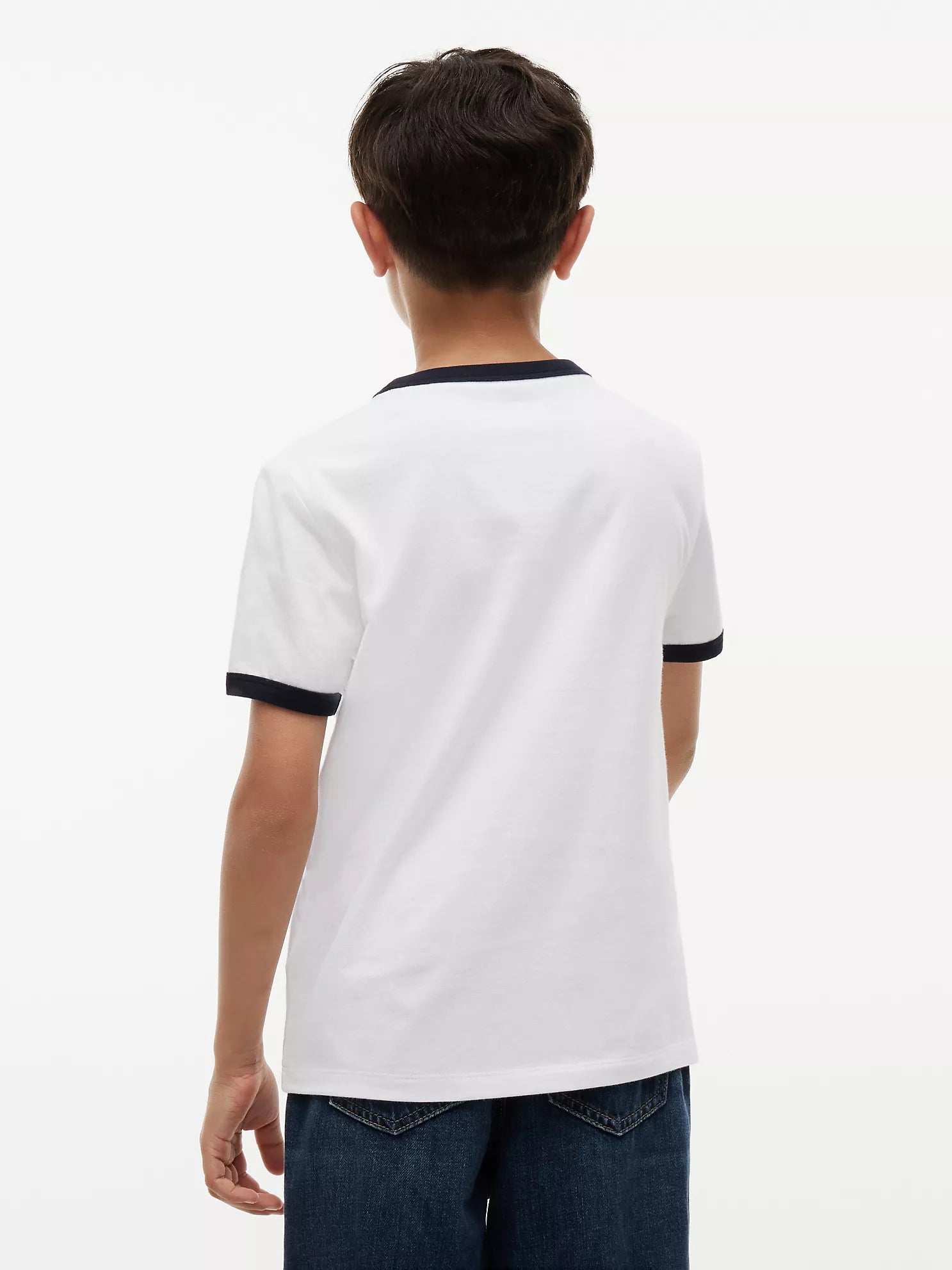 Tommy Hilfiger - Logo Kids' Varsity Stripe Logo T-Shirt