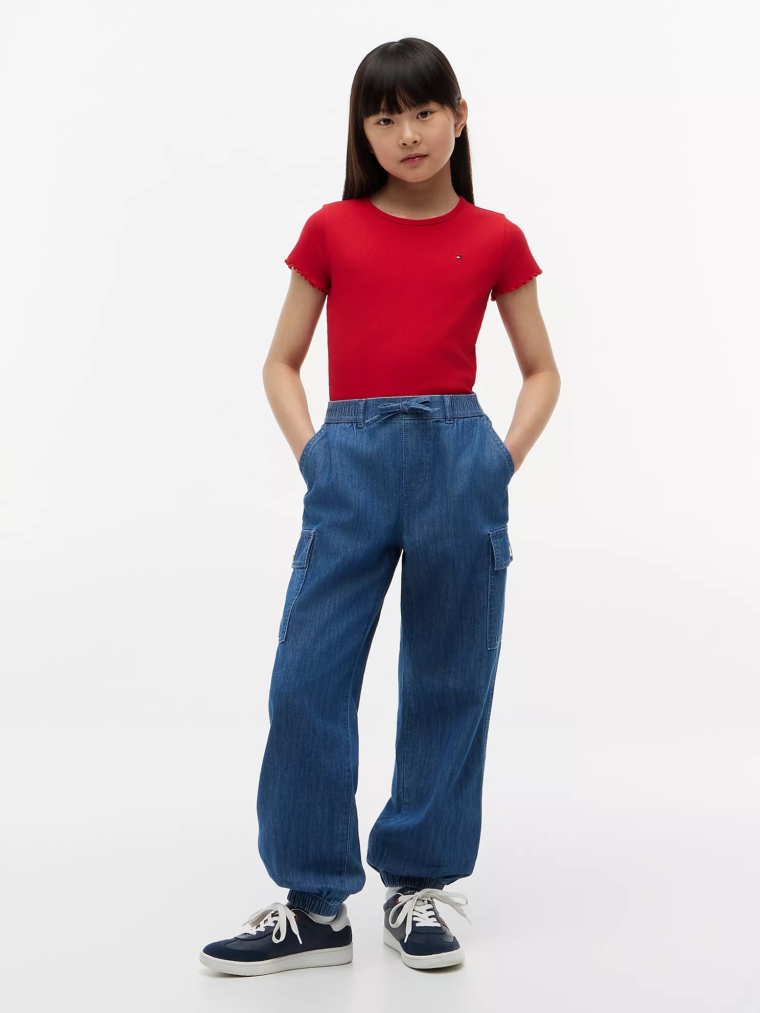 Tommy Hilfiger - Kids' Stretch Chino Cargo Jogger