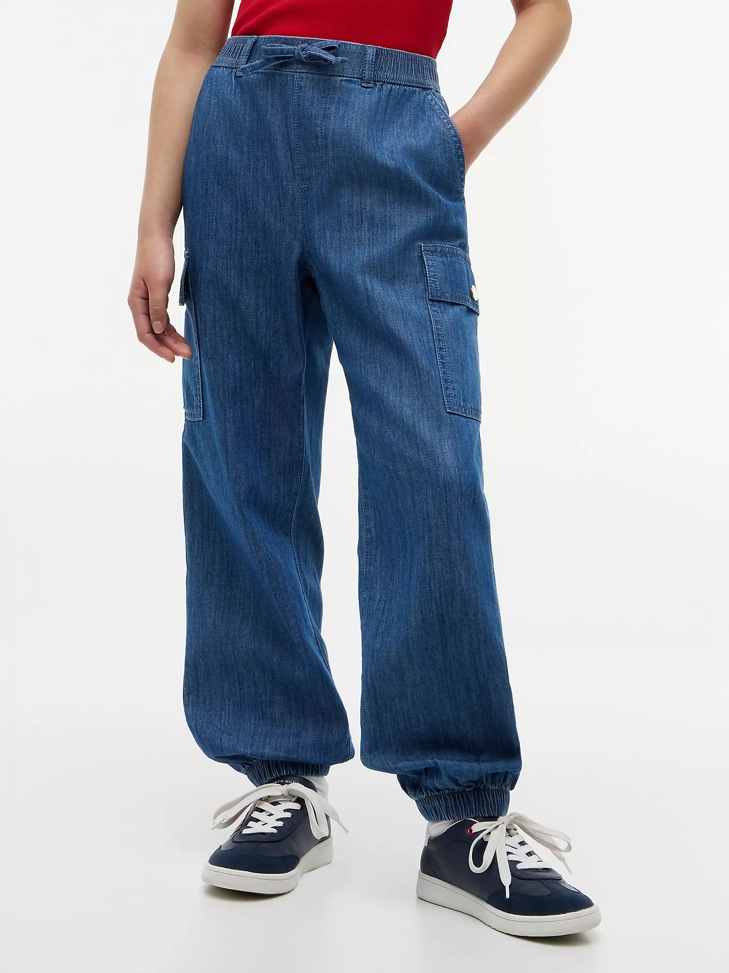 Tommy Hilfiger - Kids' Stretch Chino Cargo Jogger