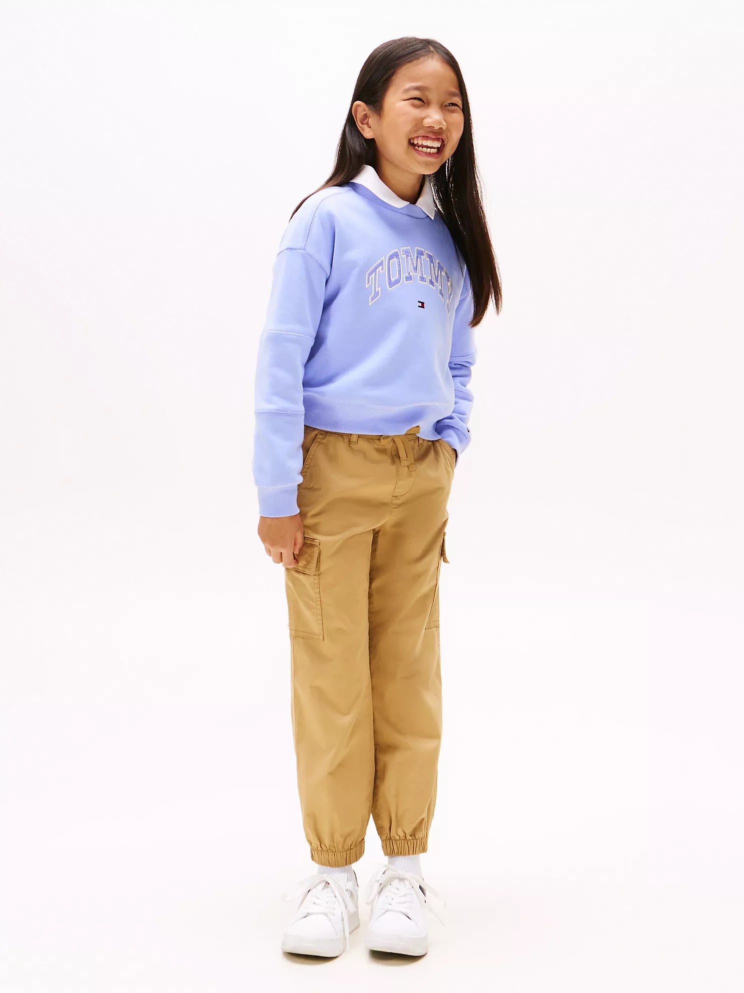 Tommy Hilfiger - Kids' Stretch Chino Cargo Jogger
