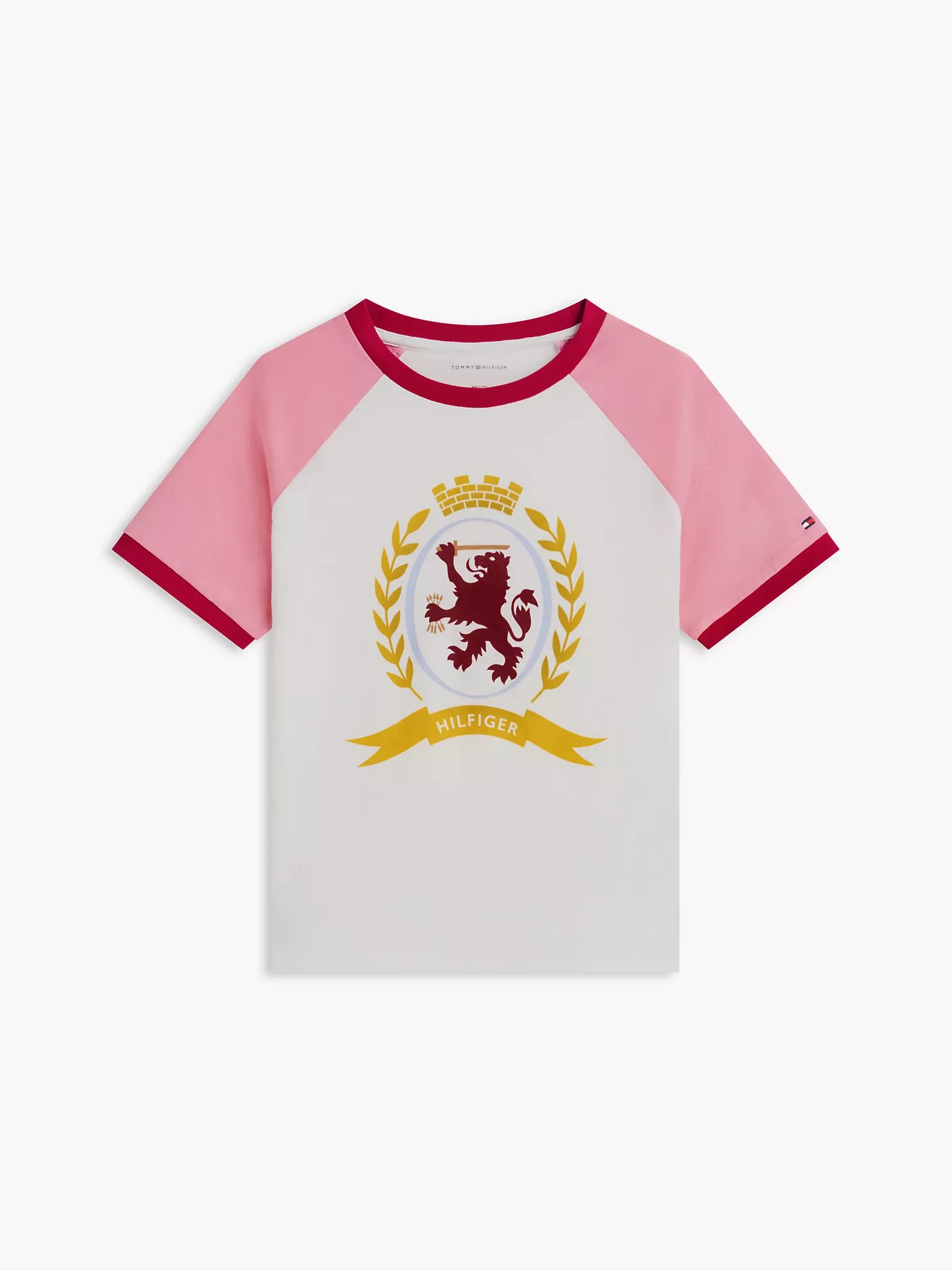 Tommy Hilfiger - Kids' Crest Logo Raglan T-Shirt
