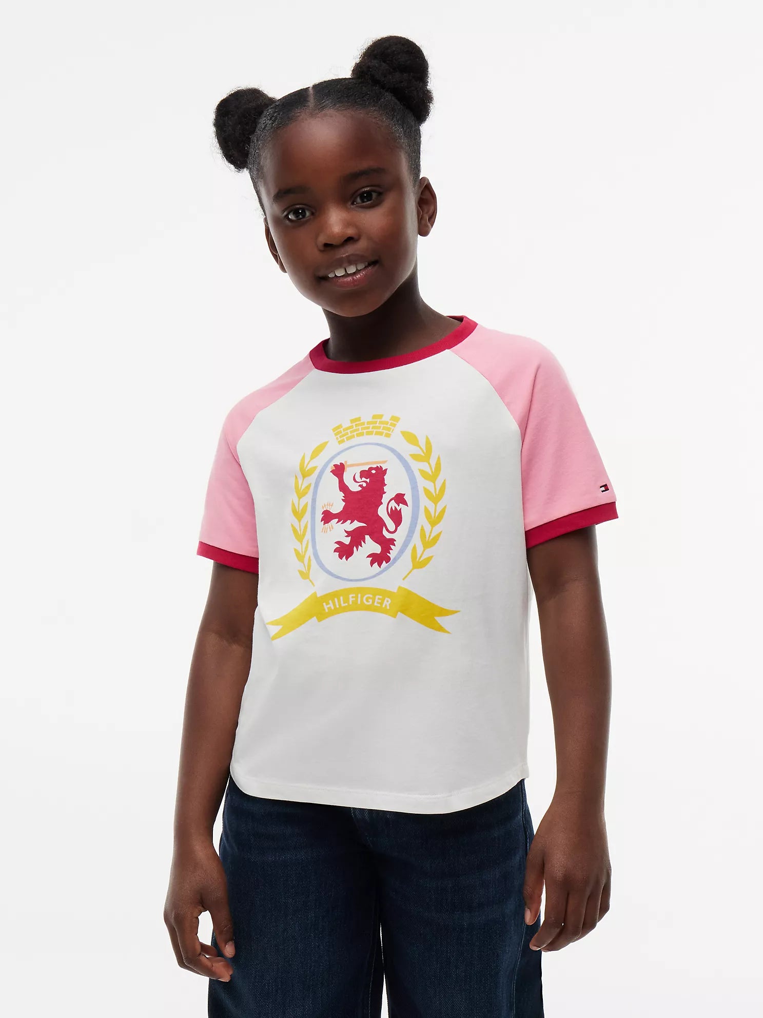 Tommy Hilfiger - Kids' Crest Logo Raglan T-Shirt