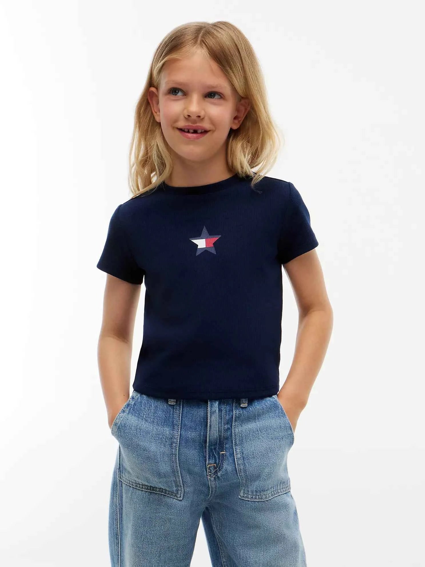 Tommy Hilfiger - Kids' Star Logo Stretch T-Shirt