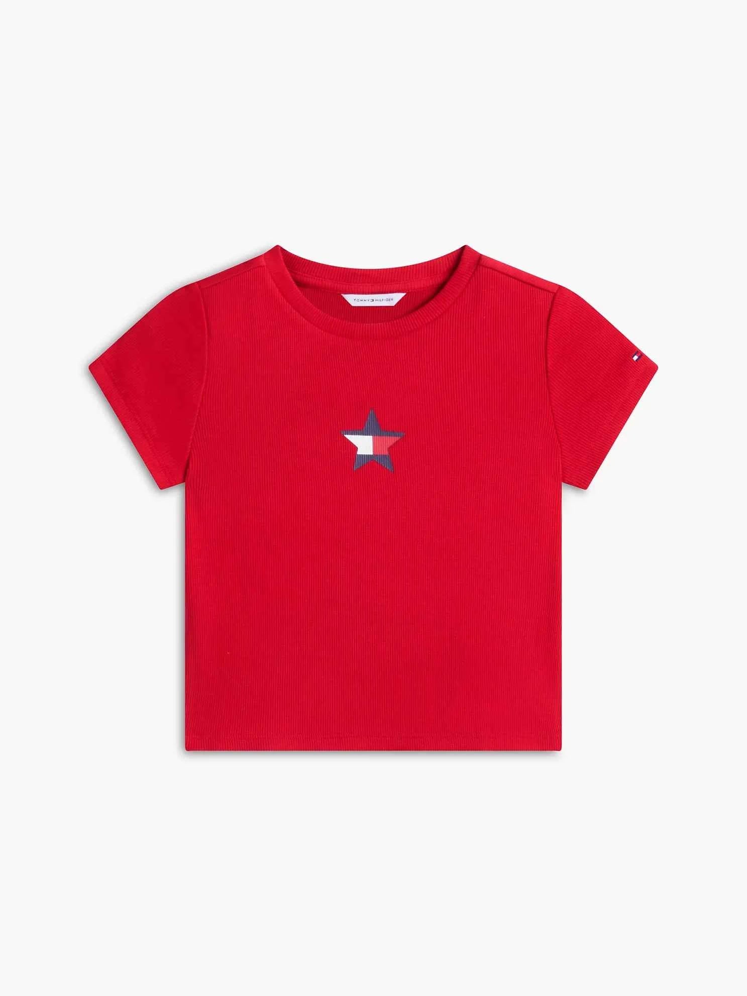 Tommy Hilfiger - Kids' Star Logo Stretch T-Shirt