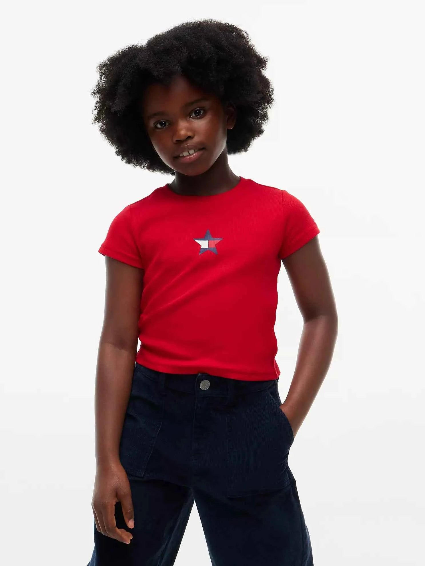 Tommy Hilfiger - Kids' Star Logo Stretch T-Shirt