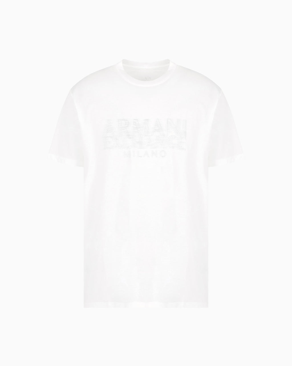 Regular Fit T-Shirt With Blurred Logo Effect