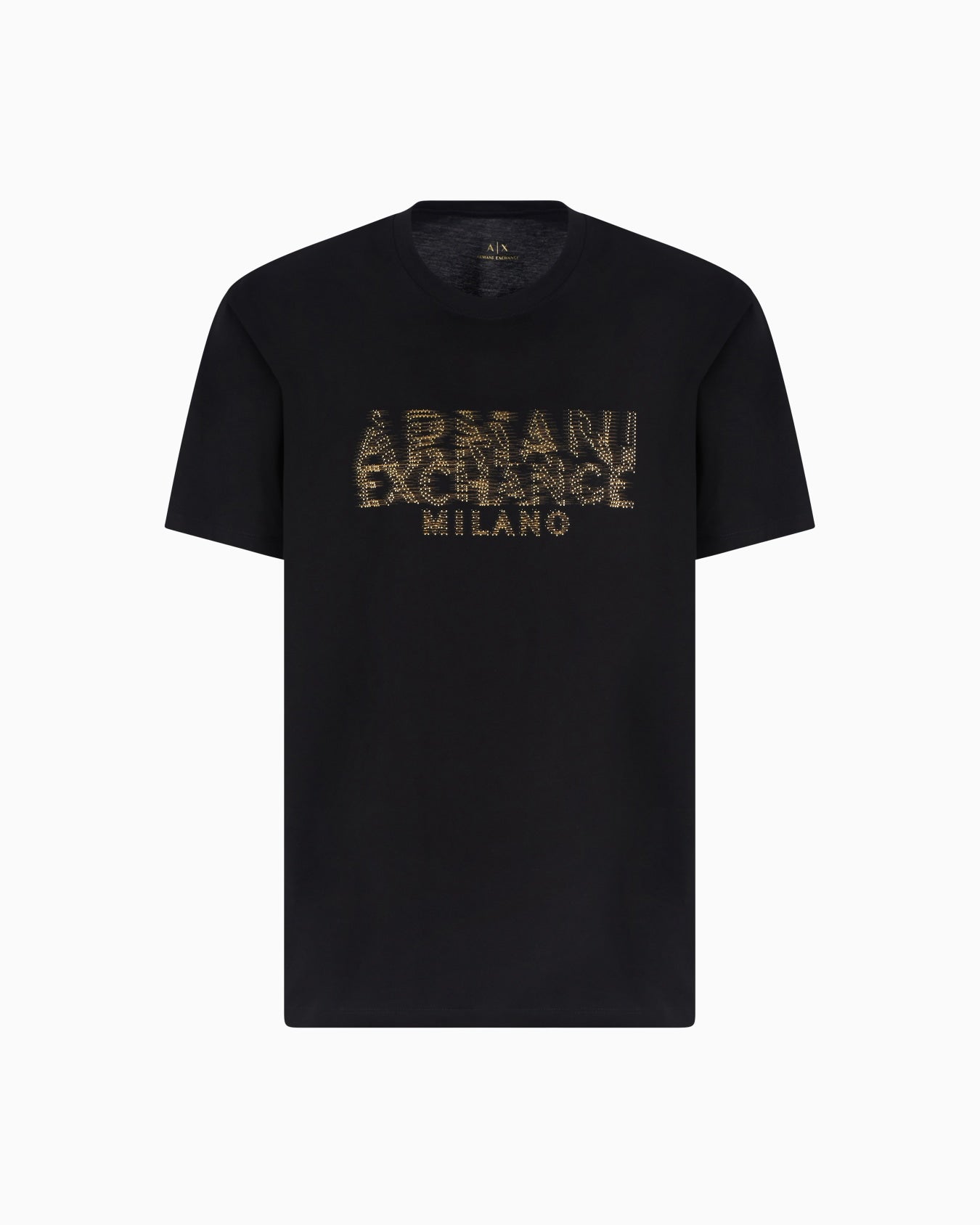 Regular Fit T-Shirt With Blurred Logo Effect