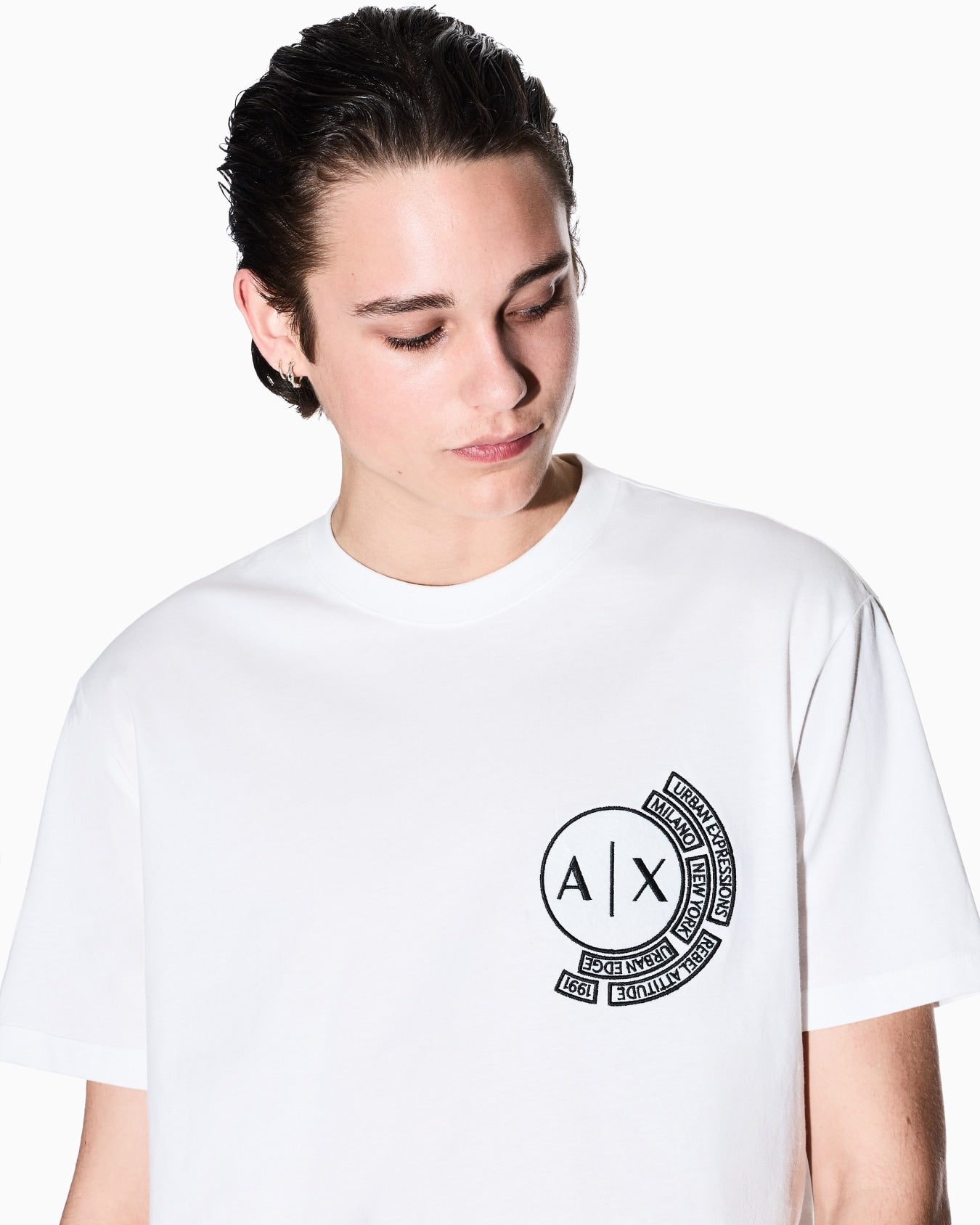 Regular Fit T-Shirt With Logo And Patch On The Chest